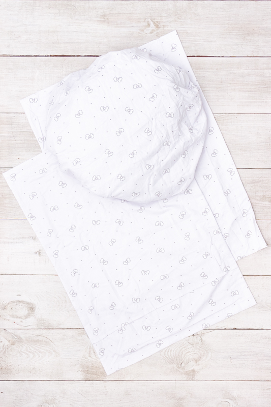 Простирадло на резинці + 2 наволочки